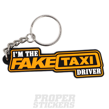 I'm the Fake Taxi driver - Brelok gumowy PVC
